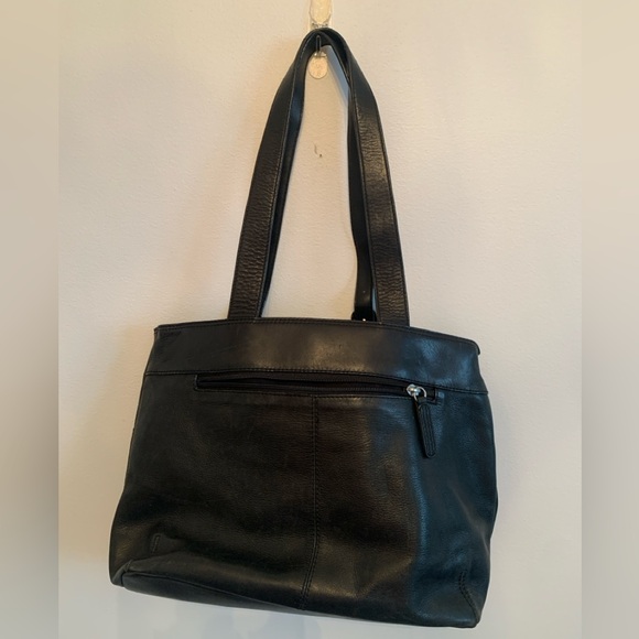 Black Leather Bag by Relativity - Picture 4 of 7